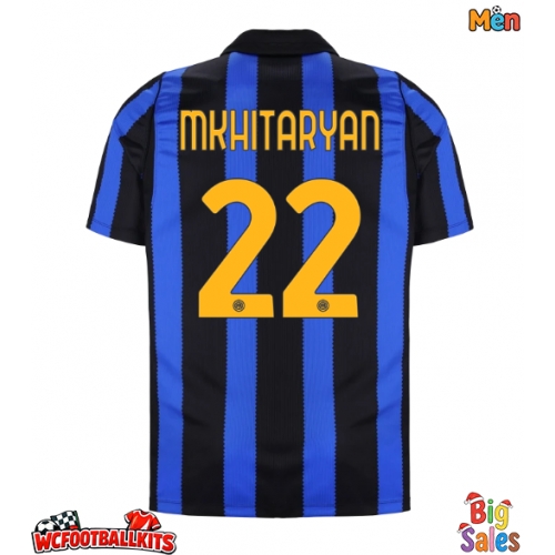 Inter Milan Henrikh Mkhitaryan #22 Replica Home Stadium Shirt 2026-27 Short Sleeve